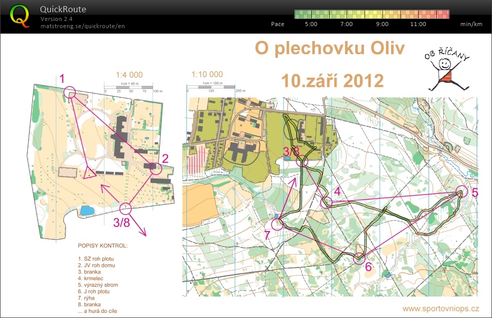 Trénink Olivovna (2014-10-15)