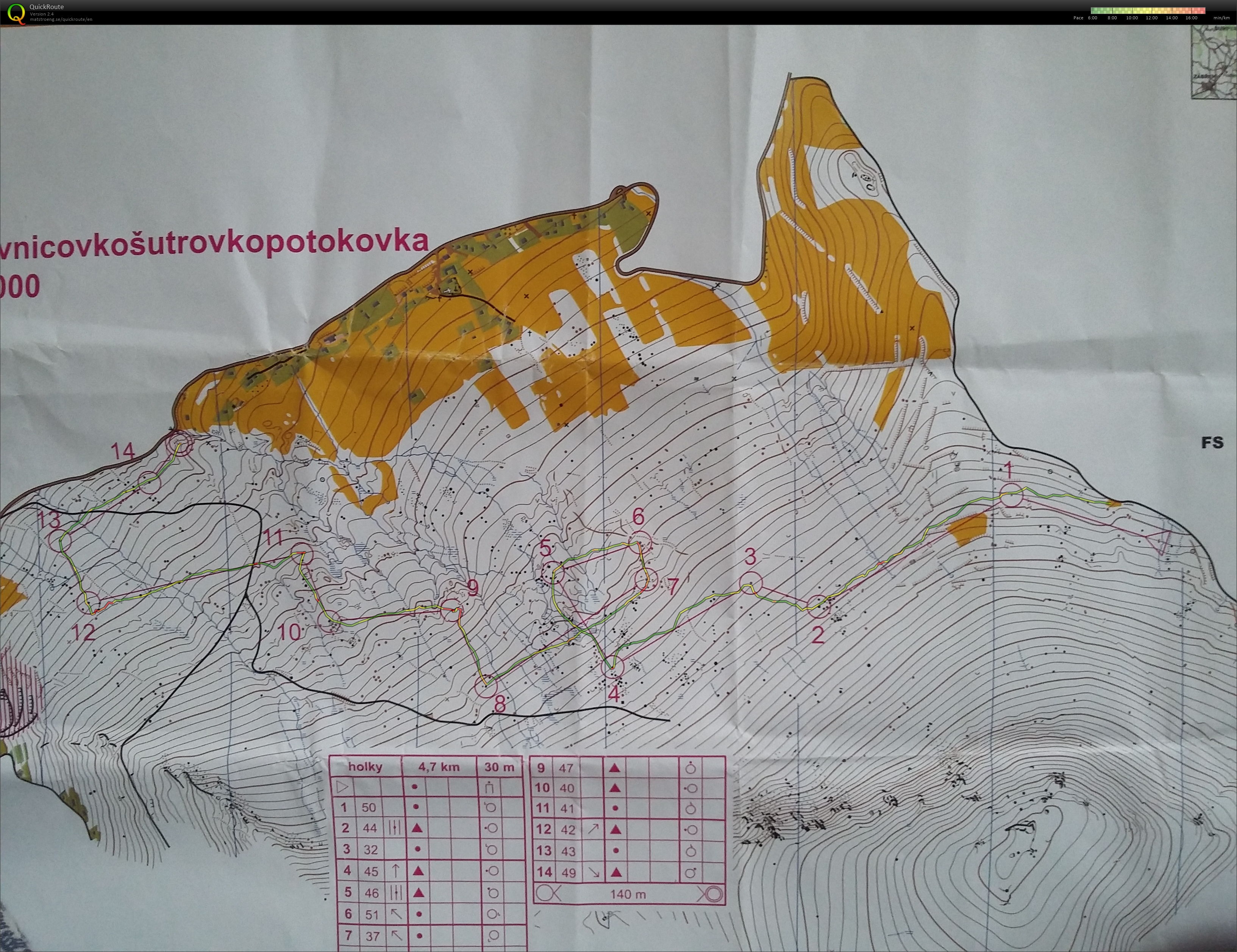 Soustředění JRD Ztracenka-downhill vrstevnicovka (23.04.2016)